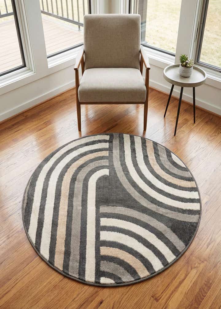 3' x 3' Charlotte Round Rug
