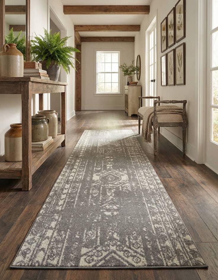 Detail image of 2' 7 x 12' Lennon Runner Rug