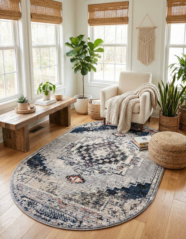 Detail image of 5' x 8' Tucson Oval Rug