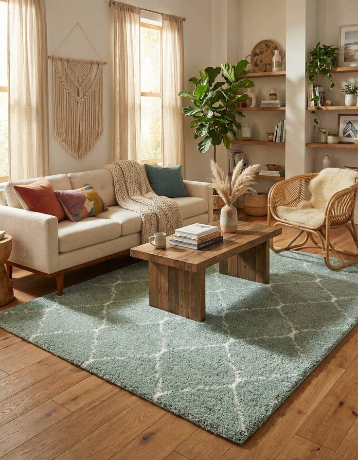 Detail image of 7' 10 x 10' Marrakesh Shag Rug