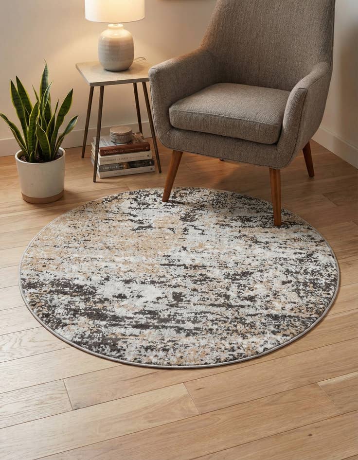 Detail image of 3' 3 x 3' 3 Leipzig Round Rug