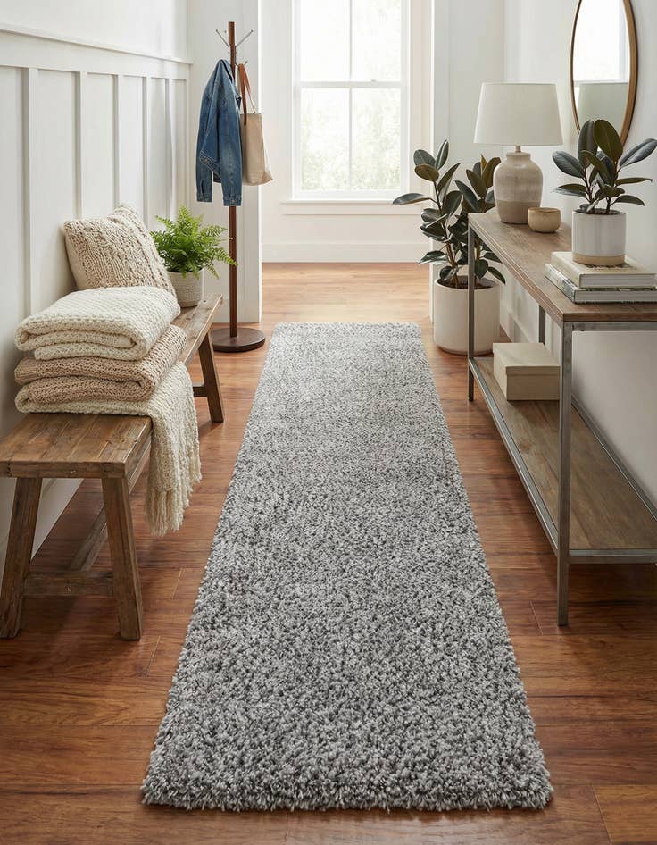 Detail image of  2' 6 x 10' Zermatt Shag Runner Rug