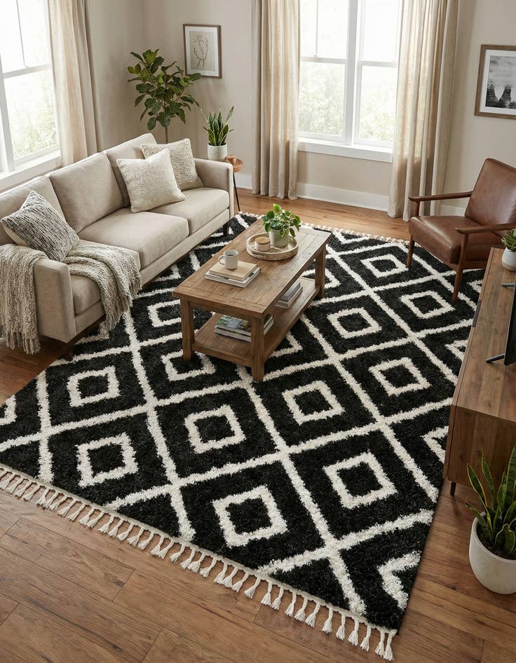 Detail image of 7' 10 x 10' Lagom Shag Rug