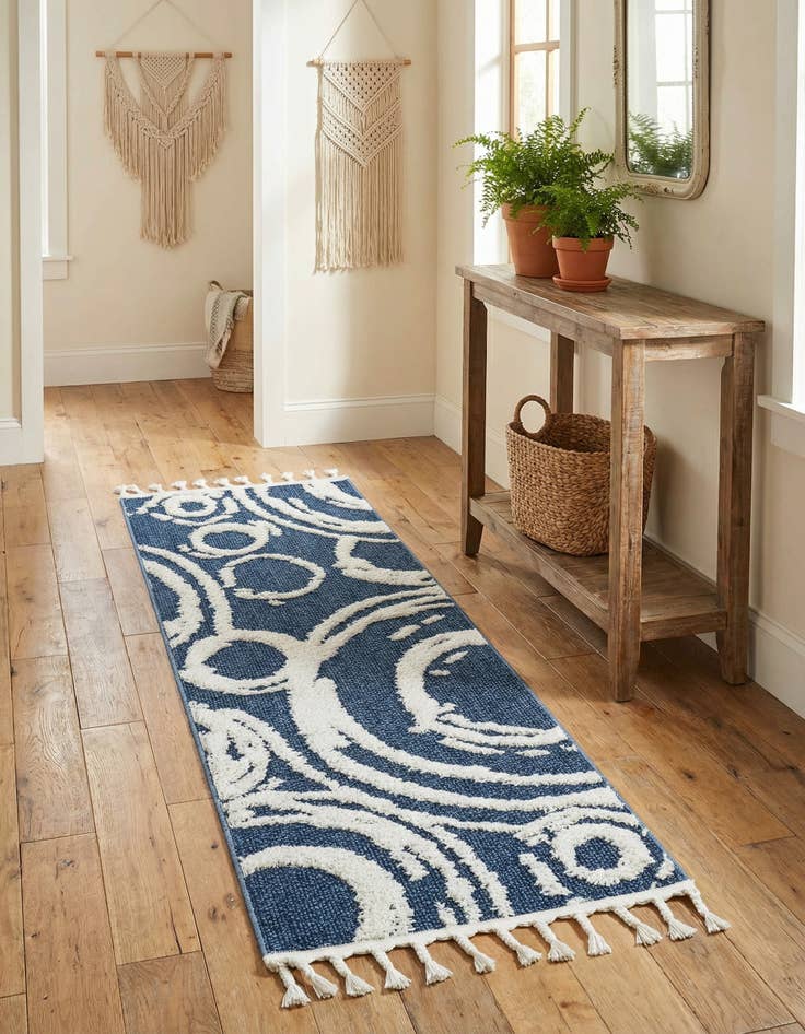 Detail image of 2' x 6' Boho Runner Rug
