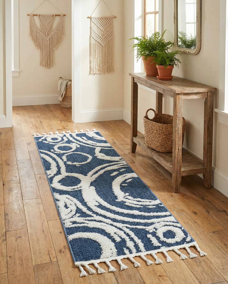 Detail image of 2' x 6' Boho Runner Rug