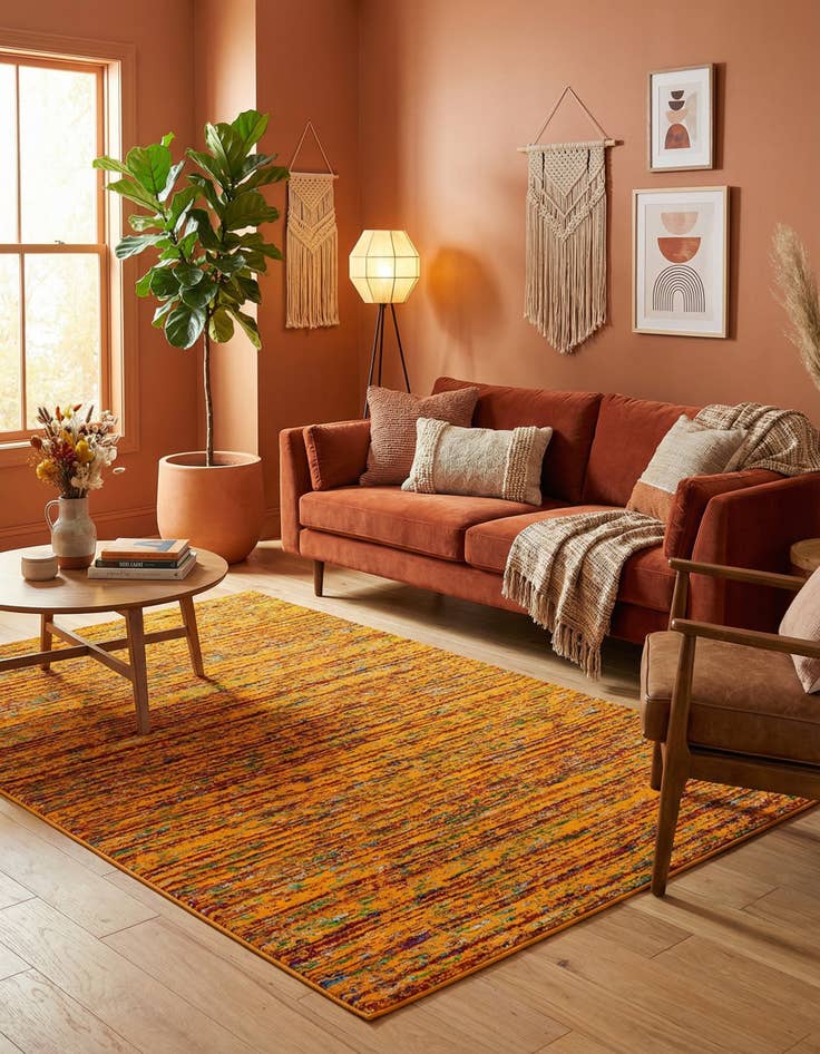 Detail image of 5' 3 x 8' Calypso Rug