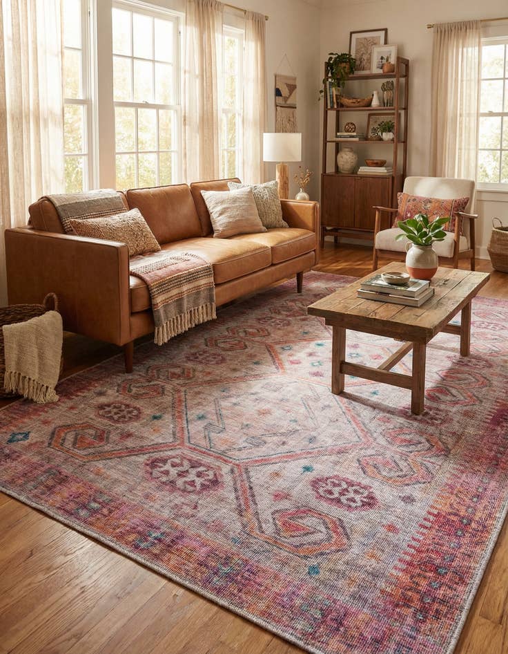 Detail image of 7' 3 x 10'  Washable Sisu Rug