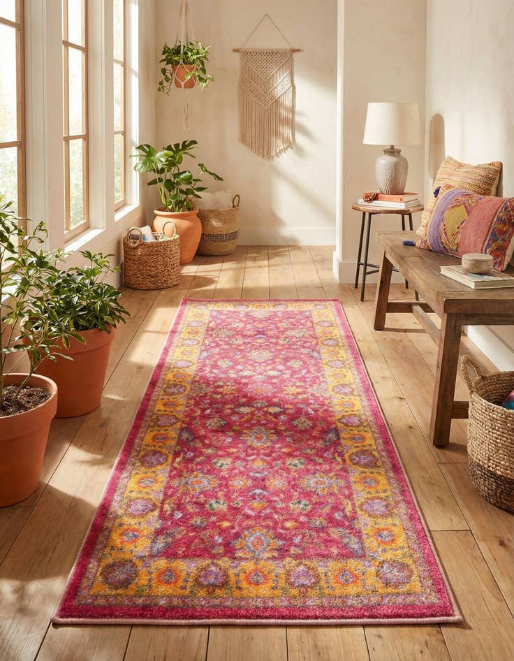 Detail image of 2' 2 x 5' Medina Runner Rug