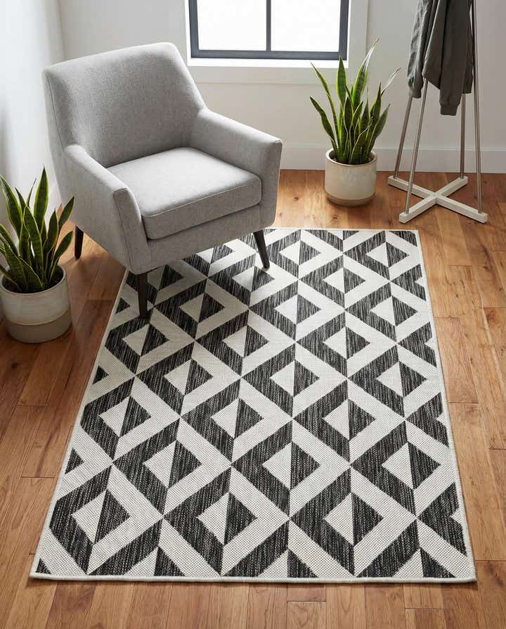 3' x 5' 3 Easy-Clean Jill Zarin Napa Indoor / Outdoor Rug