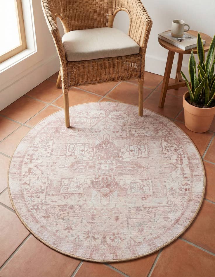 Detail image of 3' 6 x 3' 6 Timeless Round Rug