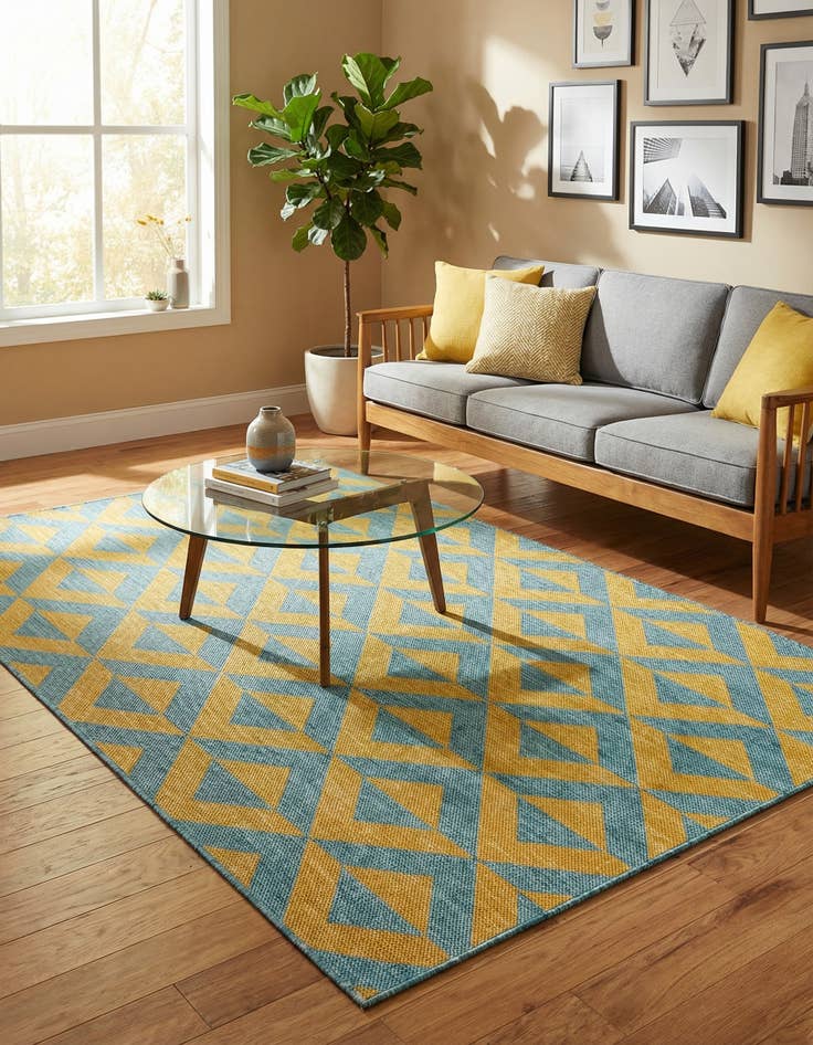 Detail image of 4' x 6'  Washable Jill Zarin Napa Indoor / Outdoor Rug