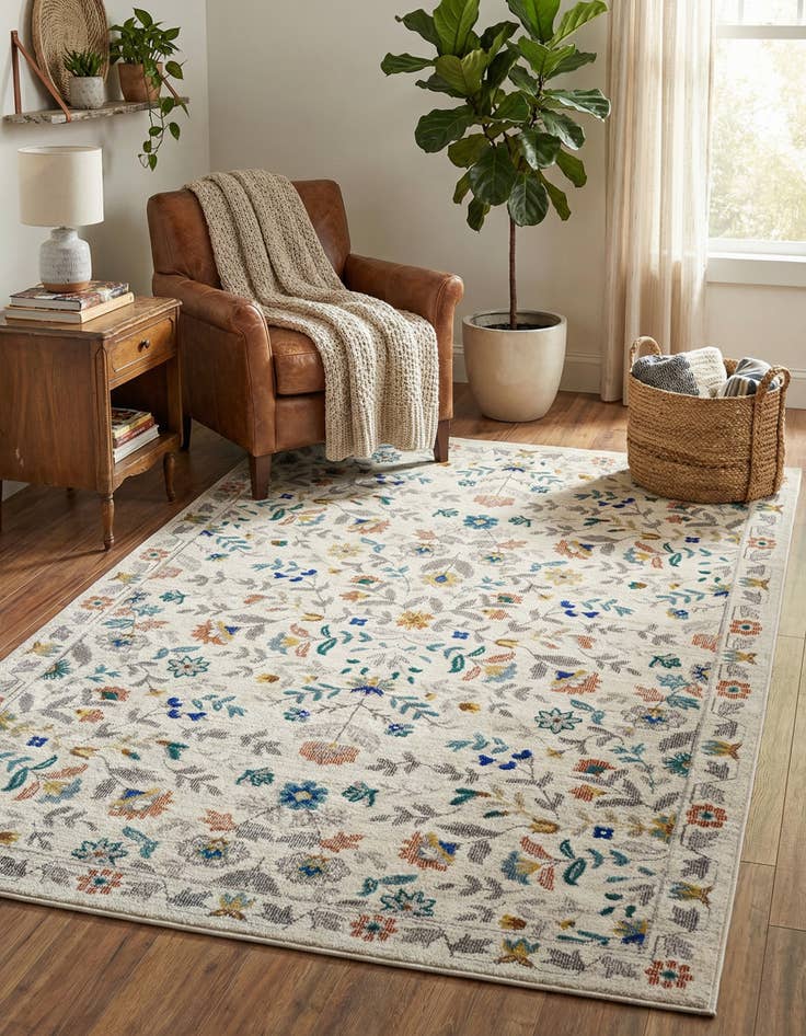 Detail image of 4' x 6' Blossom Rug