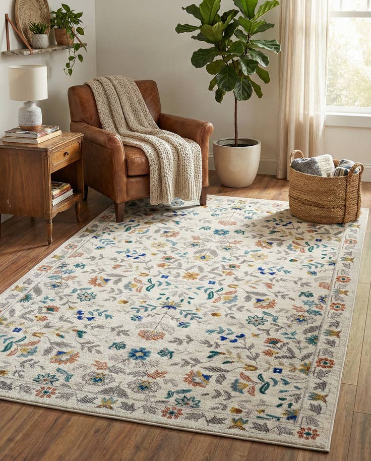 Detail image of 4' x 6' Blossom Rug