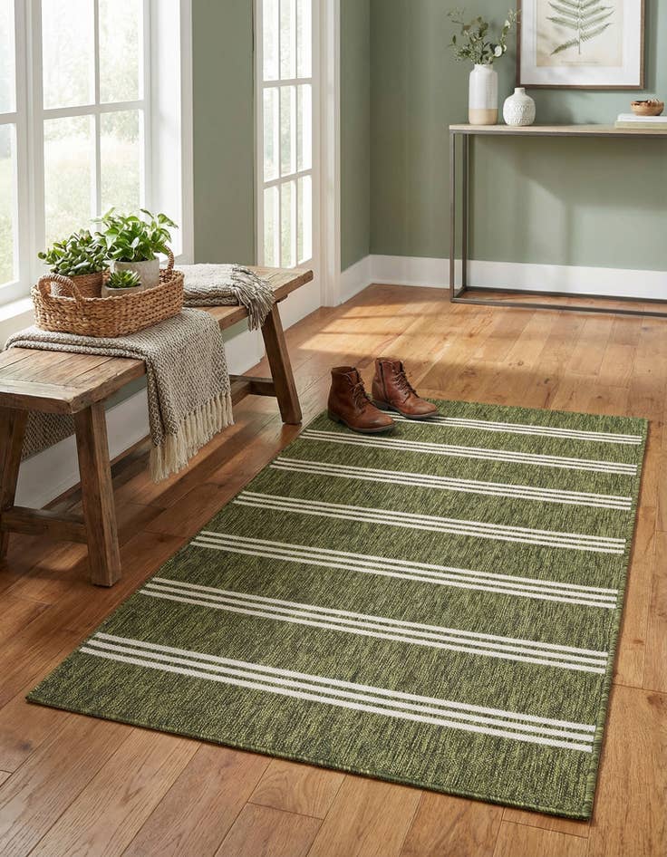 Detail image of 3' x 5' 3  Washable Jill Zarin Anguilla Indoor / Outdoor Rug