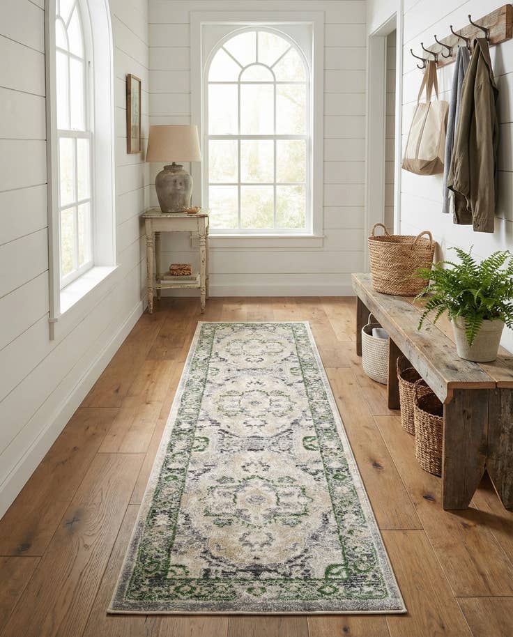 Detail image of 2' x 8' Madeline Vintage Runner Rug