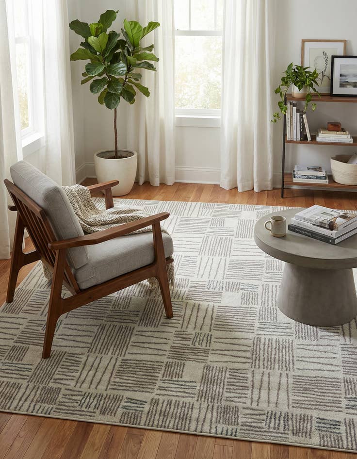 Detail image of 7' 10 x 7' 10 Hanahan Square Rug