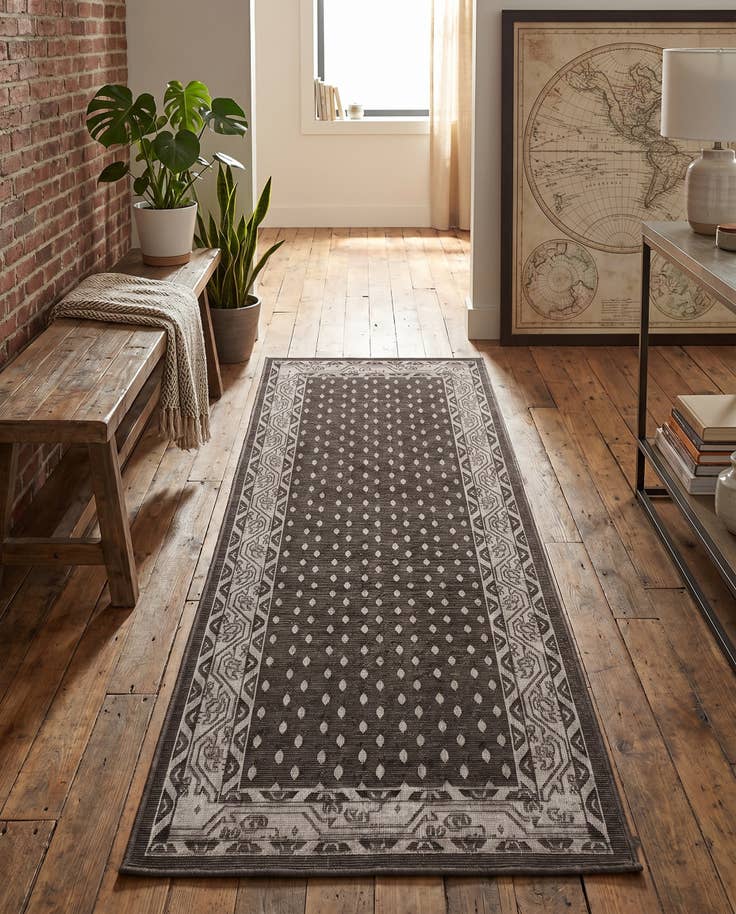 Detail image of 2' x 6' 1 Tribeca Runner Rug