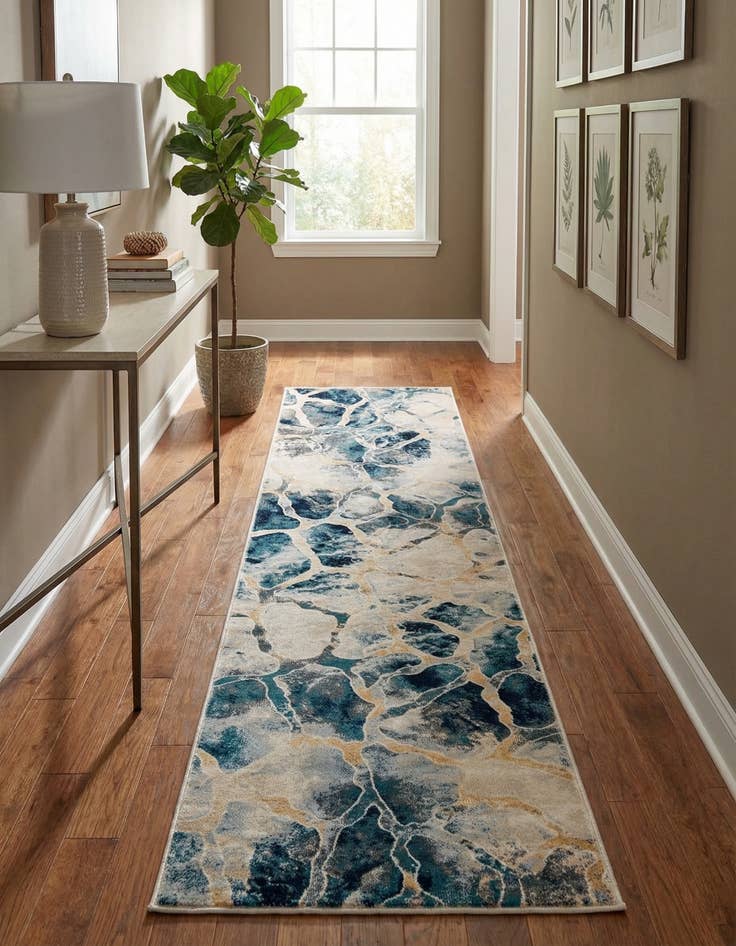 Detail image of 2' 7 x 10' Ethereal Runner Rug