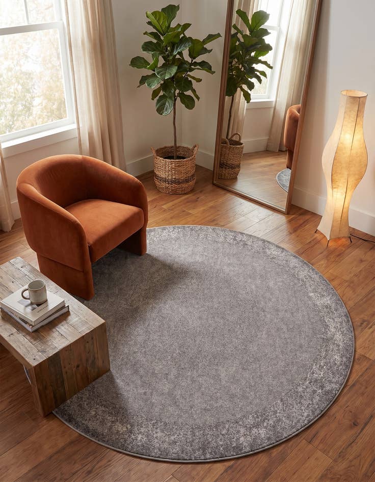 Detail image of 7' 10 x 7' 10 Oregon Round Rug