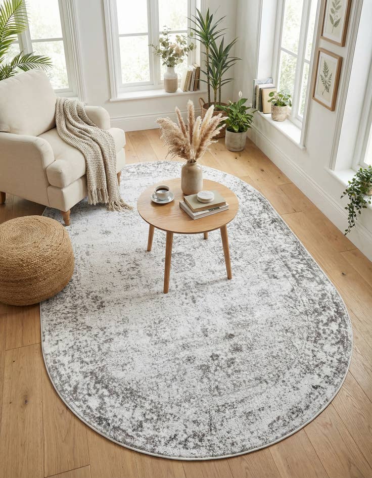 Detail image of 5' 3 x 8' Monaco Oval Rug