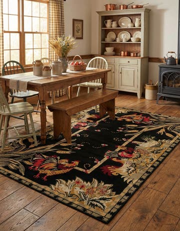 5' 3 x 8' Pastoral Rug