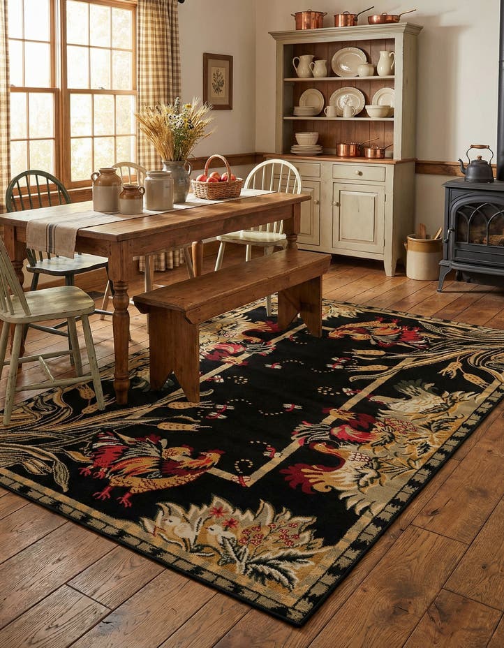 5' 3 x 8' Pastoral Rug