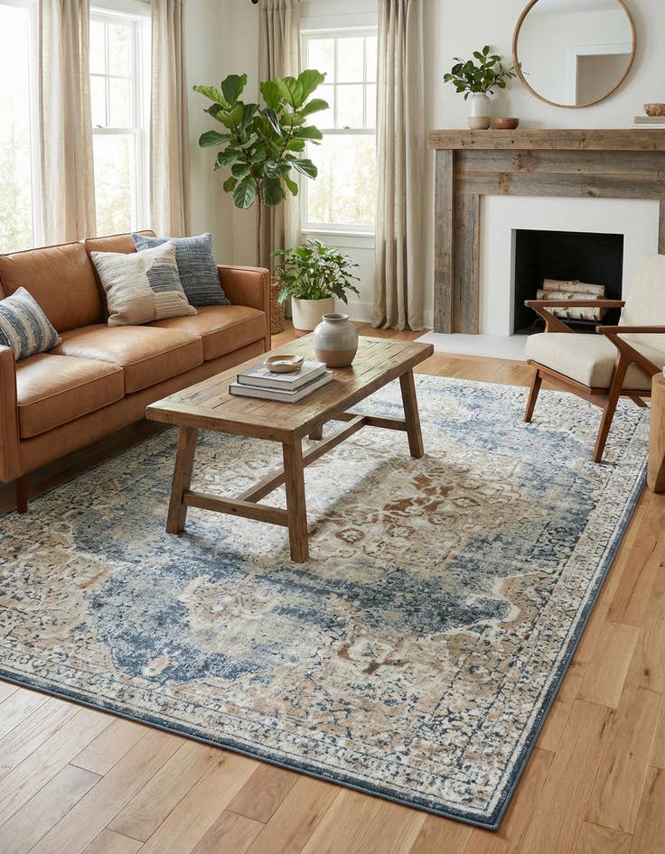 Detail image of 5' 3 x 8' Eliza Rug