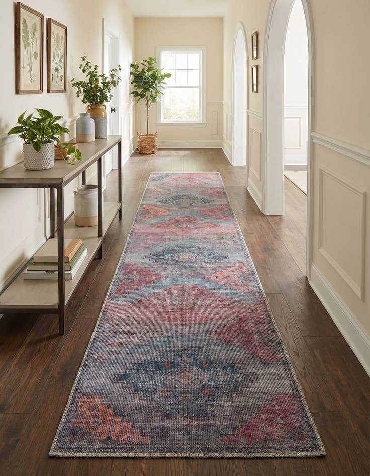 Detail image of 2' 7 x 12'  Washable Sisu Runner Rug