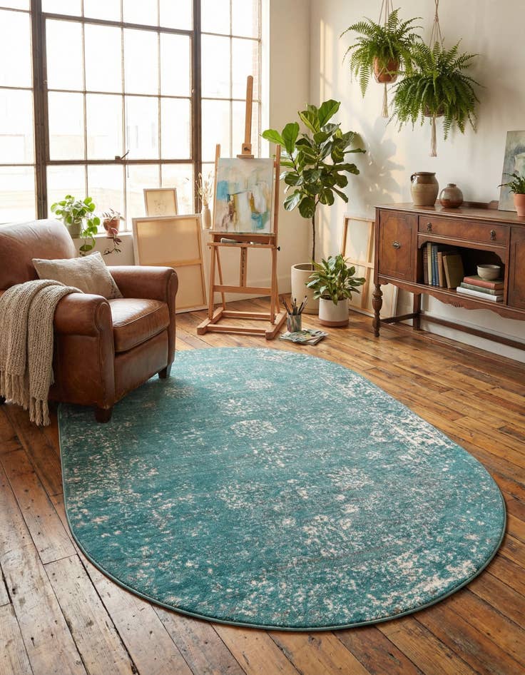 Detail image of 5' 3 x 8' Monte Carlo Oval Rug