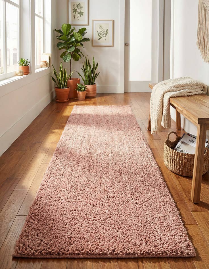 Detail image of 2' x 6' Jill Zarin Shaggy Chic Runner Rug