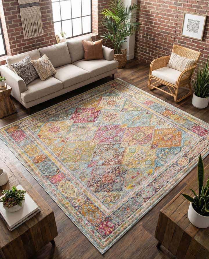8' x 8' Santiago Square Rug
