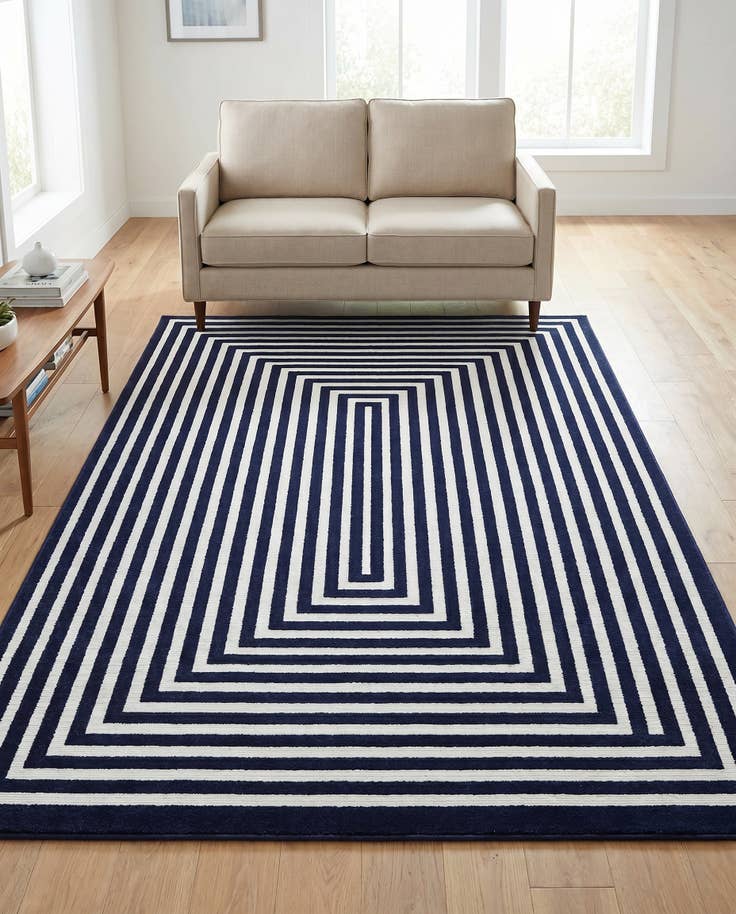 Detail image of 5' x 8' Easy-Clean Sabrina Soto Prescott Indoor / Outdoor Rug