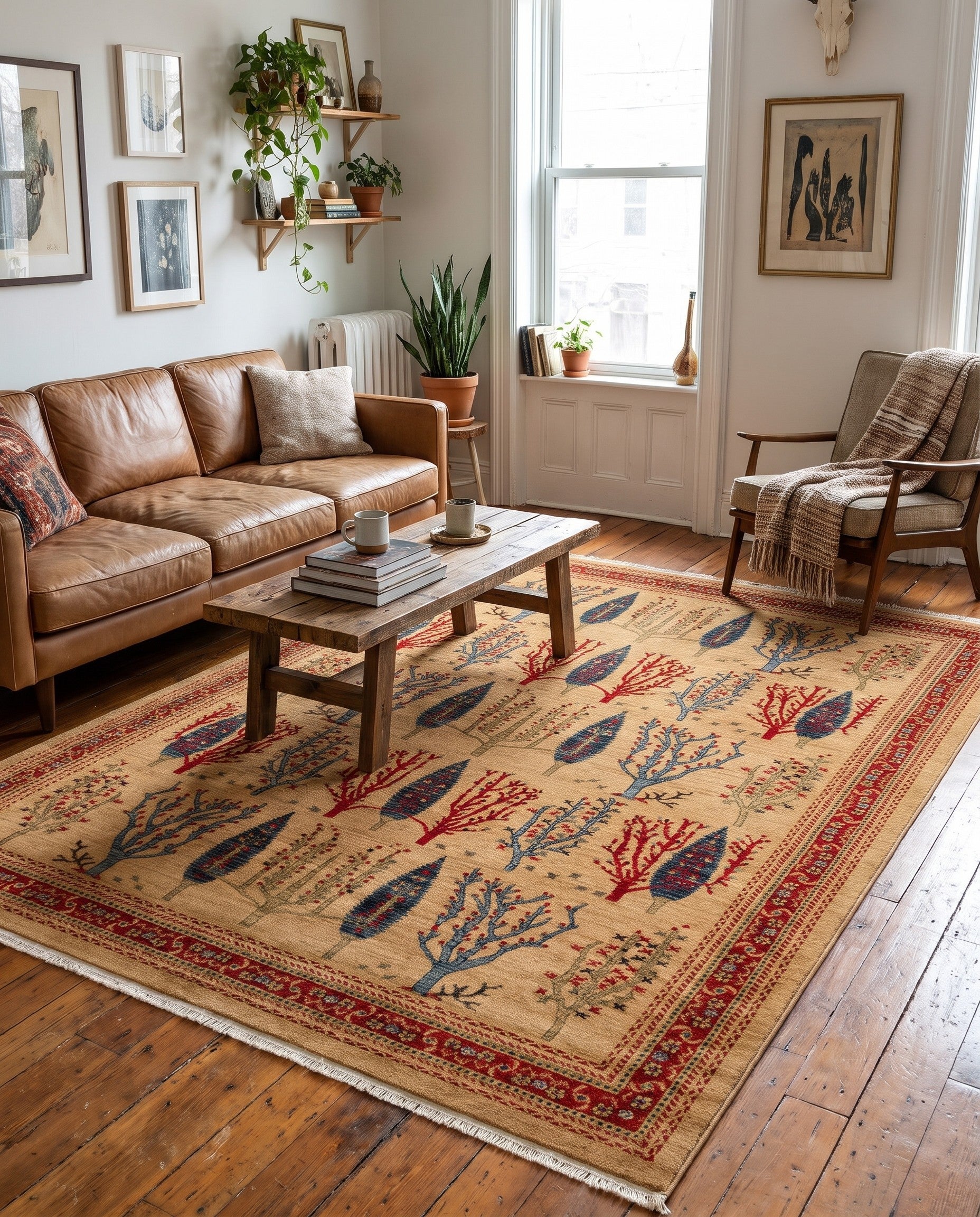 245cm x 305cm Kashkuli Gabbeh Rug