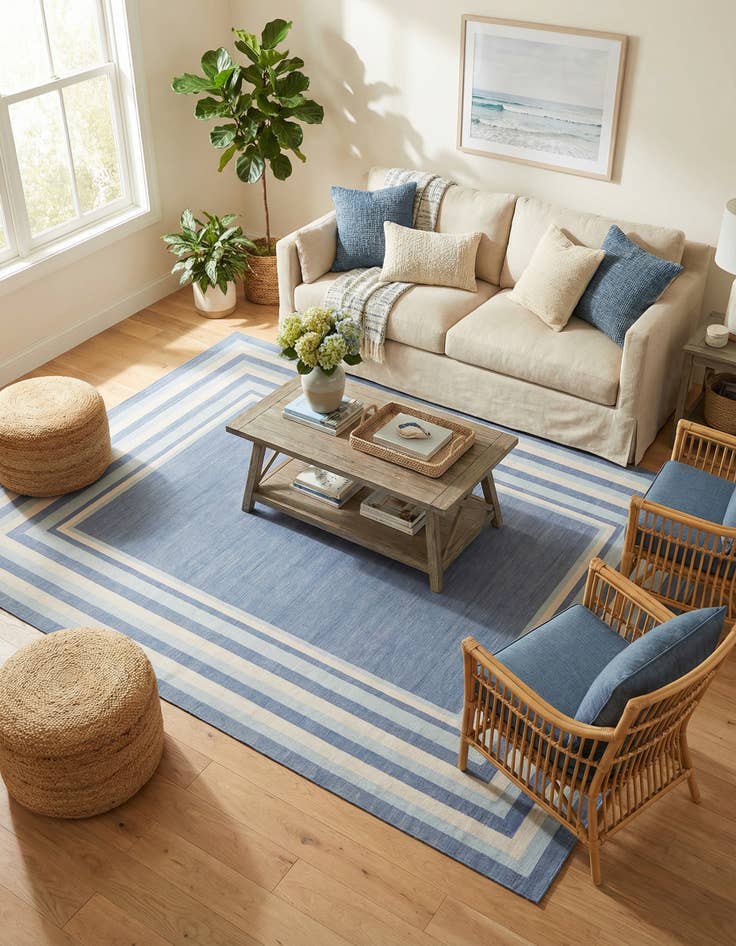 Detail image of 9' x 12' Lotus Rug