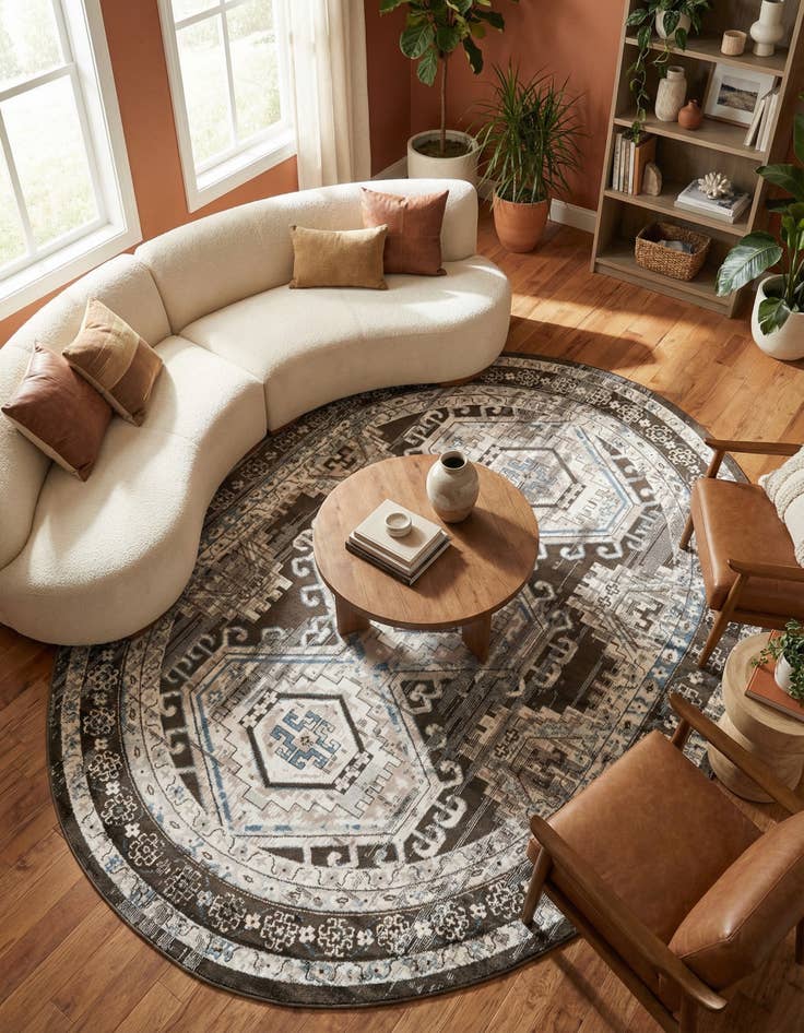 Detail image of 7' 10 x 10' Charlotte Oval Rug