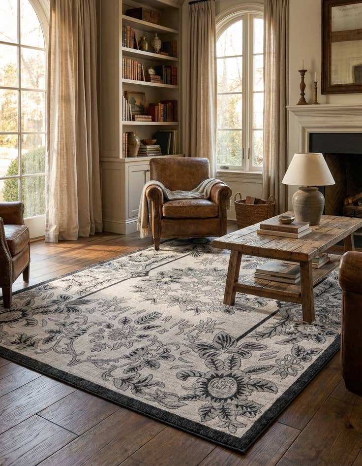 Detail image of 7' 10 x 10' Eco Traditional Rug