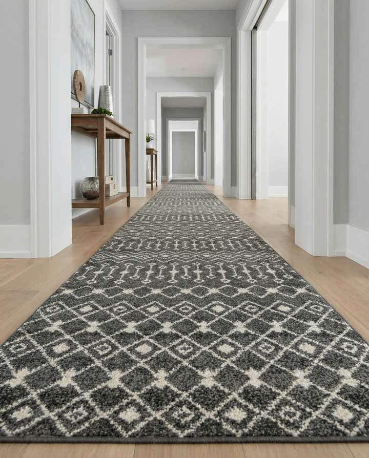 3' 3 x 16' 5 Moroccan Trellis Runner Rug