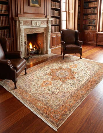 4' 10 x 7' 1 Tabriz Rug