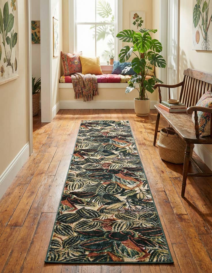 Detail image of 2' x 8' Blossom Runner Rug