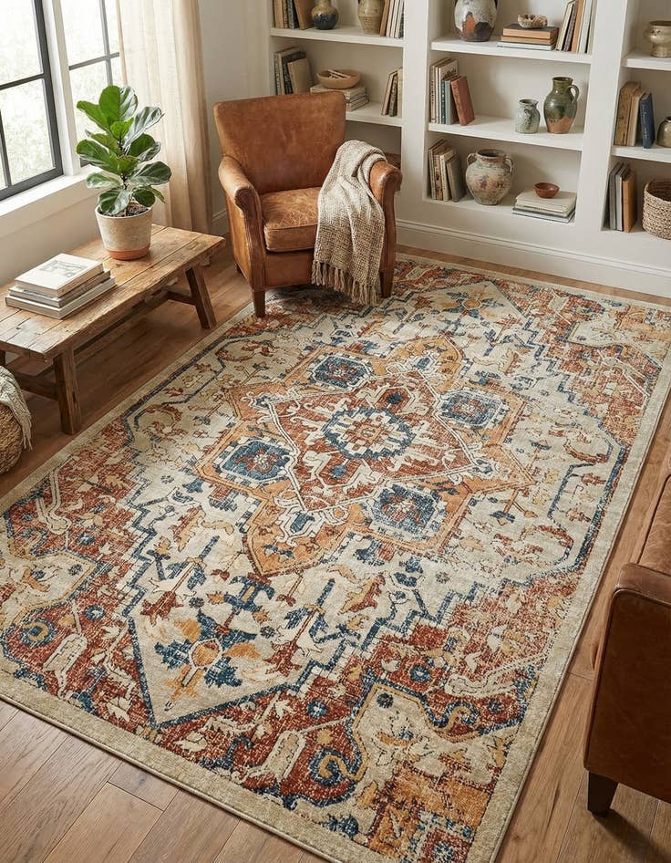 Detail image of 5' x 8' Dahlia Rug