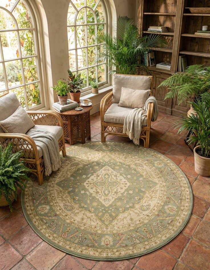 Detail image of 6' x 6' Chelsea Round Rug