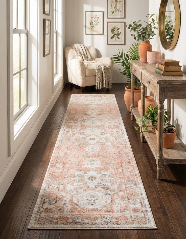 Detail image of 3' x 16' Madeline Vintage Runner Rug