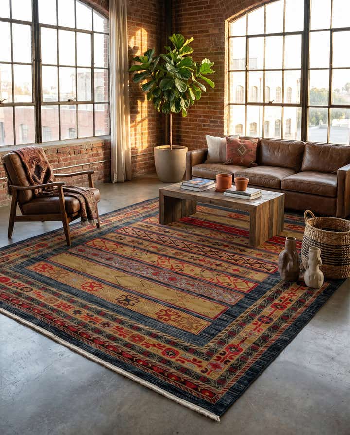 9' x 12' Kashkuli Gabbeh Rug
