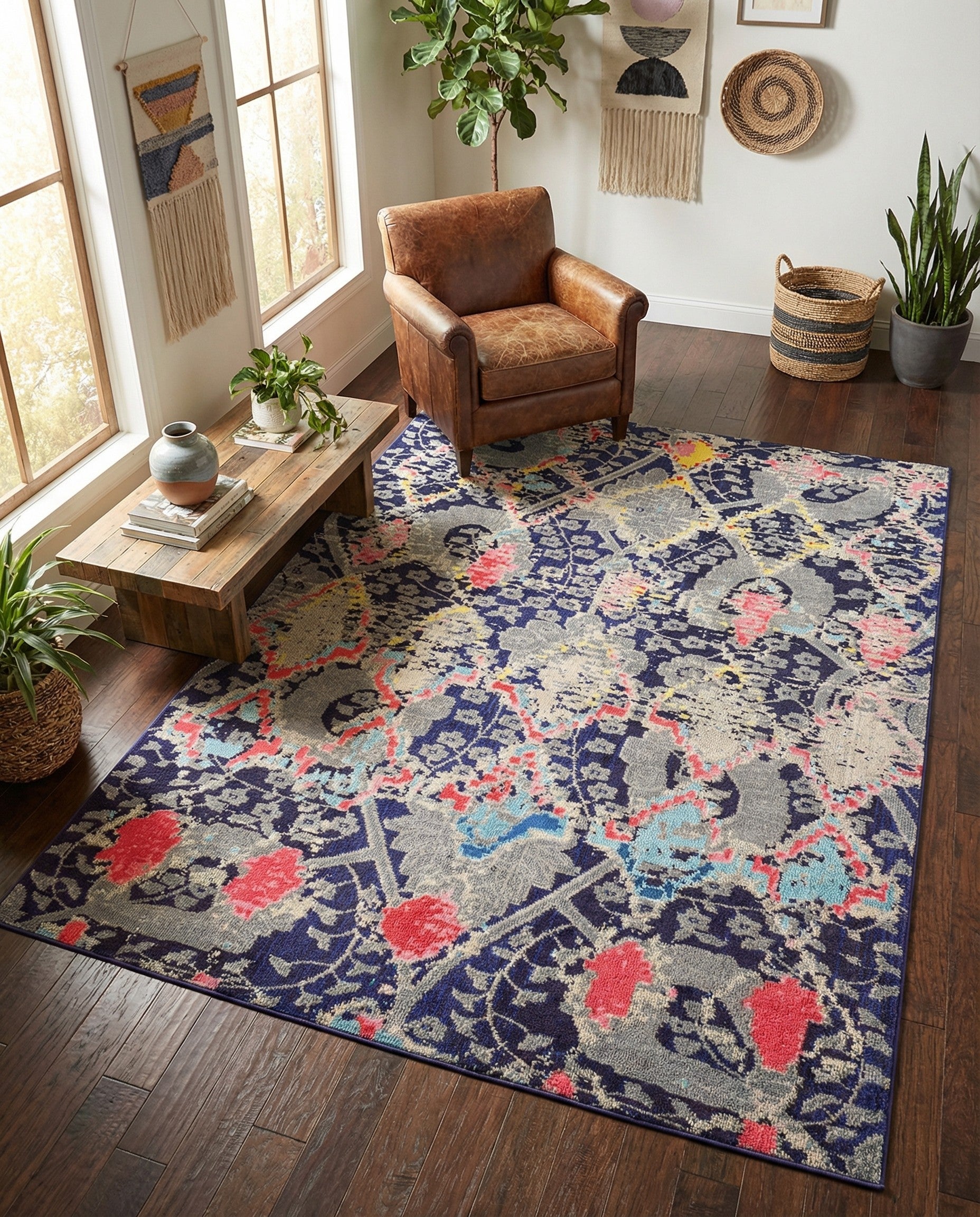 215cm x 305cm lavable Santa Fe Alfombra