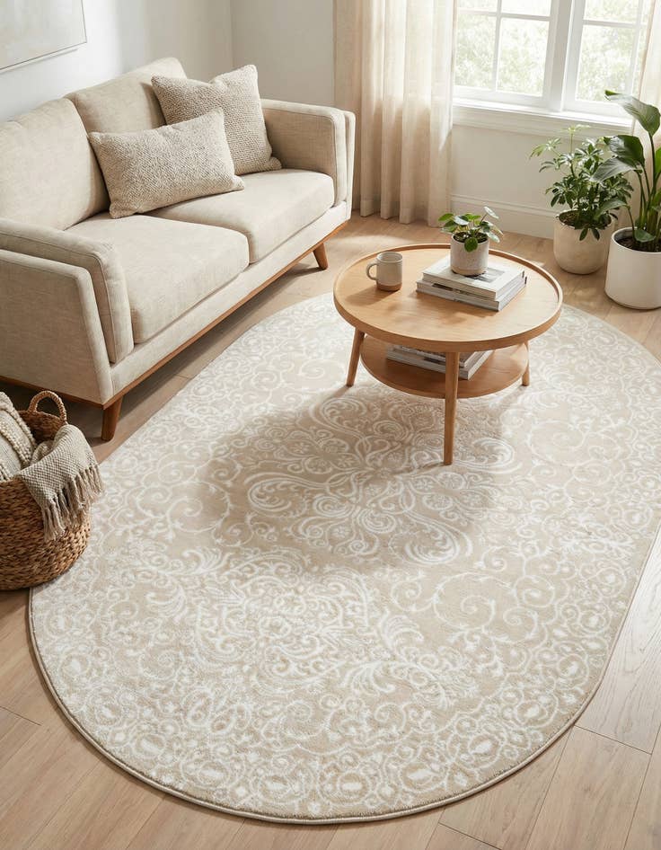 Detail image of 5' 3 x 8' Nepal Oval Rug