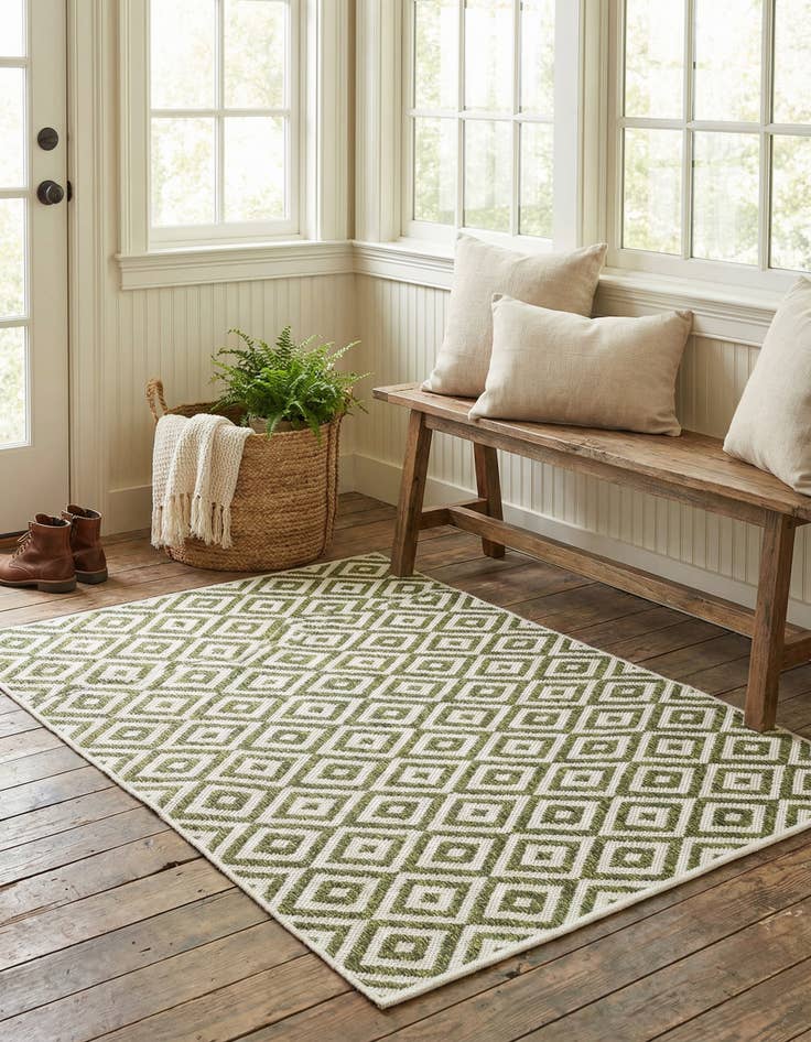 Detail image of 3' x 5' 3 Washable Jill Zarin Costa Rica Indoor / Outdoor Rug