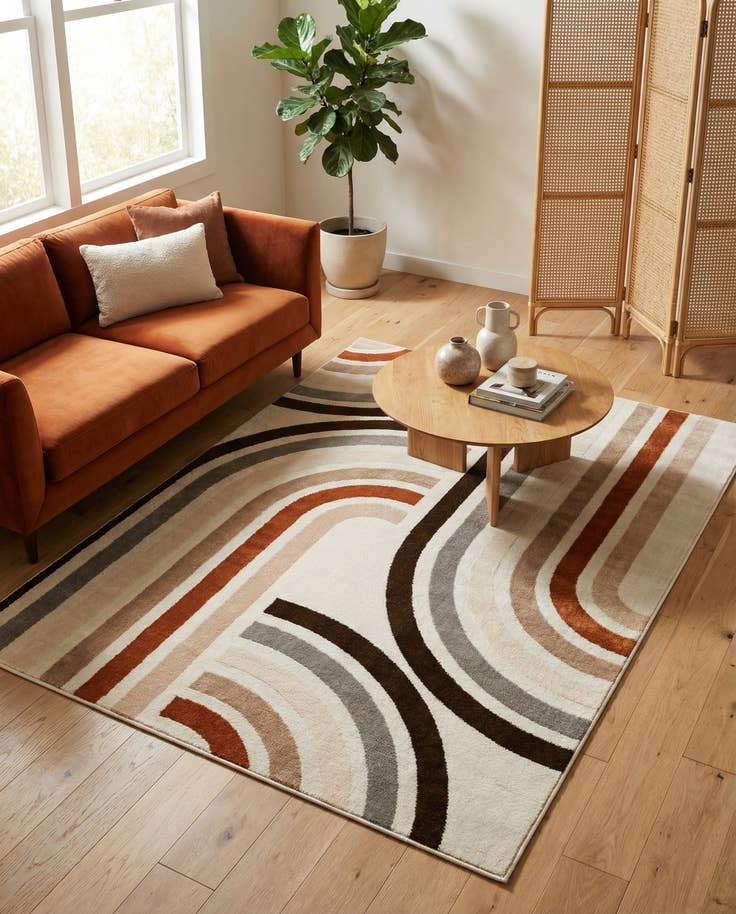 Detail image of 5' 3 x 8' Charlotte Rug