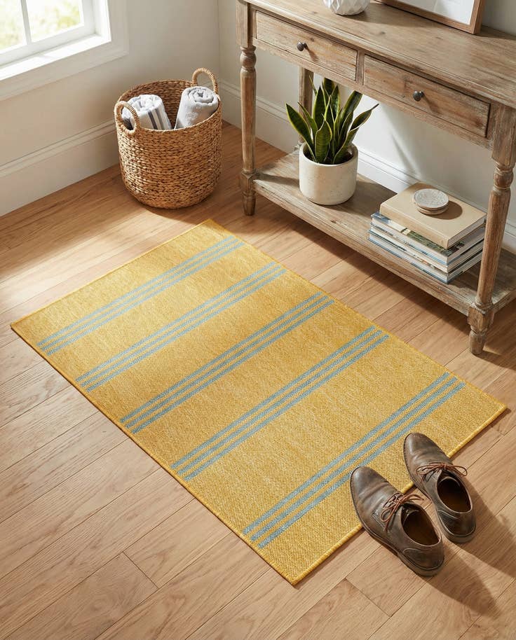 Detail image of 2' x 3' Easy-Clean Jill Zarin Anguilla Indoor / Outdoor Rug