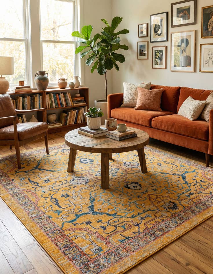 Detail image of 7' 10 x 7' 10 Lola Square Rug