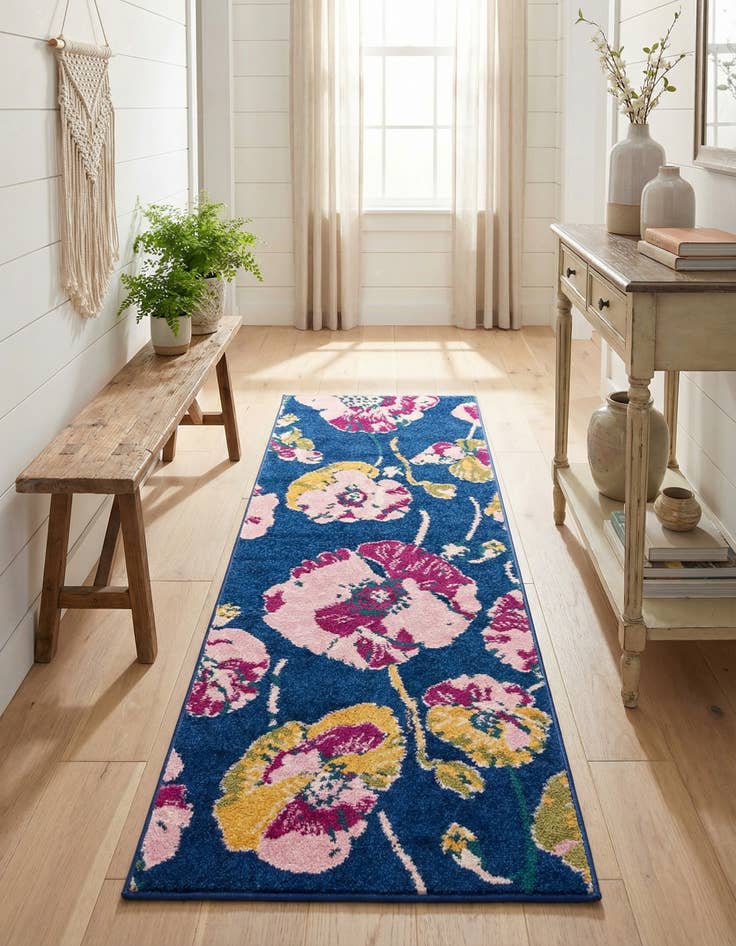 Detail image of 2' x 6' Bloom Runner Rug